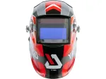 Yato YT-73921 automati&scaron;kai tamsėjantis suvirintojo &scaron;almas, juodai raudonai sidabrinis