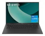 LG Gram 16ZB90RU ne&scaron;iojamasis kompiuteris Intel Core i5-1334U 16 colių WQXGA 16 GB LPDDR4x-SDRAM 512 GB SSD Wi-Fi 6E Windows 11 Pro juodas