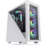 PC korpusas Thermaltake Divider 300 TG Snow ARGB Midi Tower baltas