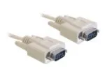 Delock 82981 serijinis kabelis DB-9 ki&scaron;tukas į DB-9 ki&scaron;tuką, 2 m, smėlio spalvos