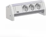 Maitinimo juosta Bachmann DESK 3xUTE model 902.0297 &ndash; stalinis maitinimo skirstytuvas su 3 UTE lizdais