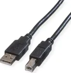 Secomp 11.44.8808 USB laidas 0,8 m USB 2.0 USB A USB B juodas (11.44.8808)