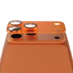 PanzerGlass Fender kameros apsauga iPhone 17 Pro &ndash; silikoninė, Cosmic Orange, atspari įbrėžimams ir smūgiams