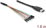 USB kabelis DELOCK 63989 USB 2.0 Type-A į UART TTL keitiklis 3,3 V