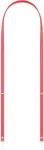 Apple Crossbody Strap MHYX4ZM/A petio dirželis, Bright Guava, perdirbtas PET, ilgis 1,08&ndash;2,08 m, rožinis
