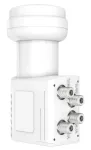 Hama 00205376 Žemo triuk&scaron;mo blokas (LNB) 10.7&ndash;12.75 GHz Baltas