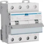 Automatinis jungiklis su apsauga nuo nuotėkio Hager ADX425D 4P 25A 30mA A tipas, 10 kA