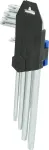 KS TOOLS Tools-Machines GmbH kampinių raktų rinkinys, 9 dalių, Torx profilio, trumpas (BT044009)