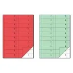 Sigel Formularbuch Bonbuch, A4, 1000 nuplė&scaron;imų, mėlyna 2 x 50 lapų (BO115)