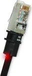 Digitus PatchSee BasicPatch 5e PK-F-4 jungiamasis kabelis, Cat5e U/FTP, AWG 26, varis, PVC, 1,2 m, juodas