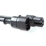 ACT Powercord C14 - C15 juodas 2,5 m