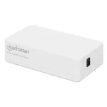 Manhattan 5-Port Fast Ethernet Switch, plastikinis, trejų metų garantija, dėžutė