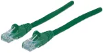 Intellinet tinklo jungiamasis laidas, Cat6, 20 m, žalias, CCA, U/UTP, PVC, RJ45, paauksuoti kontaktai, su apsauga nuo užkabinimo, su batais, viso gyvenimo garantija
