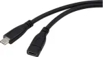 Renkforce USB 3.2 Gen1 laidas USB-C&reg; ki&scaron;tukas, USB-C&reg; lizdas 1,00 m juodas RF-5720414
