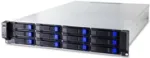 Fantec SRC-2612X07 2HE 680MM 12x 3,5 inch korpusas su 3x SFF-8087, 5x 4-pin Molex, USB 2.0