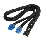Maitinimo kabelis SILVERSTONE SST-PP12-PCIE 12V PCIe jungtis vaizdo plok&scaron;tėms