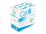 Alantec KIU6LSOH305D U/UTP Cat.6 LSOH kabelis, 305 m, pilkas, 23 AWG