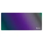 Žaidimų pelės kilimėlis SAVIO Super Speed L Prism Edition &mdash; 700&times;300&times;3 mm, violetinis, susiūti kra&scaron;tai, neslystantis pagrindas