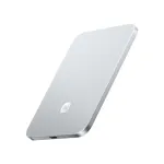 Ultraplonas magnetinis powerbankas 5000 mAh 15 W sidabrinis