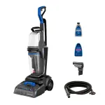 Bissell PowerWash HydroSteam vaik&scaron;čiojamas giluminis kilimų ploviklis, juoda, mėlyna, titano