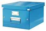Leitz Click & Store WOW vidutinė laikymo dėžė, mėlyna, kartoninė, 16,7 L, 281 mm, 200 mm, 265 x 335 x 188 mm