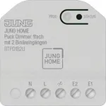 Jung BT P D1 B2 U JUNG HOME Puck Dimmer 1fach m.2 Bin&auml;reing&auml;ngen (BTPD1B2U)