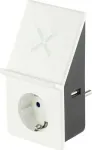 REV USB įkrovimo adapteris 0020870103 su belaidžiu įkrovimu ir 1 ki&scaron;tukiniu lizdu
