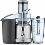 Sage SJE430SIL2CEU1 &bdquo;the Nutri Juicer Cold&ldquo; &ndash; I&scaron;centrinė sulčiaspaudė, 1250 W, 2 l ąsotis, 3 l mink&scaron;timo talpa, sidabrinė