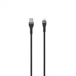 SEEK TOTI USB-A į Lightning 2m Pintas Laidas 2A (Ne MFI) Juodas
