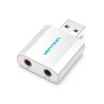 VENTION VAB-S13 USB 2.0 garso plok&scaron;tė su 2 prievadų USB &scaron;akotuvu