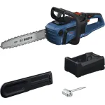 BOSCH Professional GKE 18V-40 belaidis grandininis pjūklas, 18 V, 5,5 Ah Li-Ion akumuliatorius, mėlynas