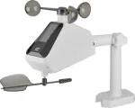 TFA TFA.me ID-A2 Wind Transmitter 30.3904.02 Solar-Powered Wireless Anemometer 868 MHz White