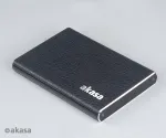 Akasa lite S AK-IC09U3-BK - 2,5 colio i&scaron;orinis kietojo disko dėklas - USB 3.0 - Juodas