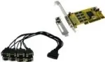 EXSYS EX-41388 PCI 8 prievadų RS-232 nuoseklioji plok&scaron;tė su žemo profilio laikikliu (SystemBase)