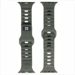 Evelatus Watch 42/44/45 Sport Silicone Loop Dark Green