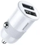 Joyroom 3.1A Dual Port Smart Car Charger White (C-A06 White)
