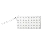 Michael Kors Jet Set Travel Saffiano odos dėklas 25x14x1 cm su aukso spalvos furnitūra