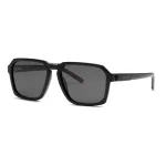 Philipp Plein Sport vyri&scaron;ki akiniai nuo saulės SSP030-59Z42P &ndash; poliarizuoti, acetatinis rėmelis, pilki lę&scaron;iai, 59/17/145 mm