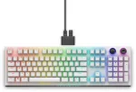 &bdquo;Alienware AW920K&ldquo; belaidė žaidimų klaviatūra, trijų režimų, USB / RF / Bluetooth, balta
