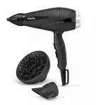 BaByliss 6710DE Turbo Pro plaukų džiovintuvas, 2100 W, juodas