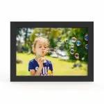 WOZINSKY WRC-32 10.1 inch skaitmeninis nuotraukų rėmelis su Frameo programa, 32 GB, juodas