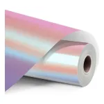 LOKLIK Permanent Adhesive Vinyl Film Holographic - Pink - 30.5 x 90 cm