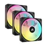 CORSAIR iCUE LINK QX120 RGB 120 mm ventiliatorių rinkinys su System Hub