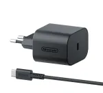 Nintendo Switch 2 AC adapter, vidinis, kintamoji srovė, 20 V, 1,5 m, juoda