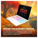 HP OMEN Transcend 14-fb1196ng žaidimų ne&scaron;iojamasis kompiuteris, 14 colių 2.8K OLED 120Hz, Intel Core Ultra 9 285H, 32GB RAM, 2TB SSD, RTX 5070, Windows 11 Home, voki&scaron;ka QWERTZ, Shadow Black