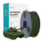 SUNLU PLA+ High-Speed Olive Filament 1.75mm 1kg FDM spausdintuvams