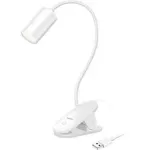 LogiLink LED stalinė lempa su spaustuku, 3,8 W, balta