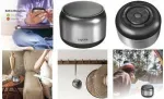 LogiLink SP0063H Bluetooth 5.1 TWS ne&scaron;iojamas garsiakalbis, tamsiai pilka/juoda, laisvų rankų įranga, 10 m veikimo nuotolis