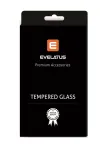 Evelatus OnePlus 6T 2,5D pilno dangtelio grūdinto stiklo ekrano apsauga su Japonijos klijais, antistatinė