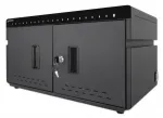 Manhattan 20 lizdų stalinis įkrovimo kabinetas iPad iki 11 colių ir kitiems plan&scaron;etiniams bei i&scaron;maniesiems telefonams per USB-C, lizdai 264x22x235mm, įrenginių įkrovimo laidai neįtraukti (rekomenduojamas USB-C laidas 354868), su ratukais, užrakinamas ...